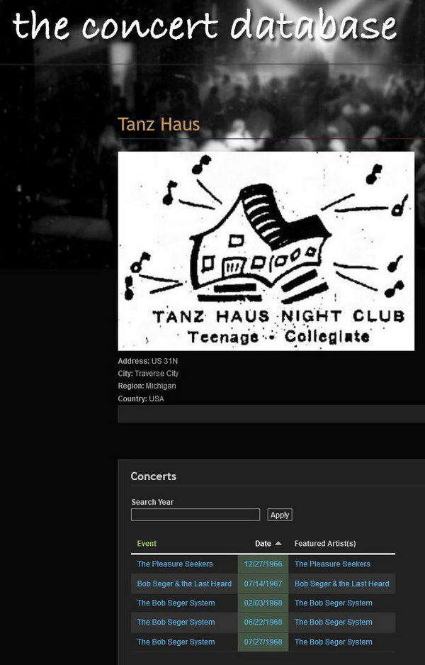 Tanz Haus (Tanz Haus Club, TanzHaus) - Concert Database (newer photo)